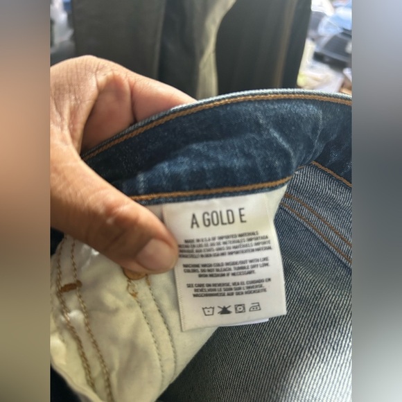 Agolde Classic Blue Denim Jeans size 26 - Picture 7 of 8